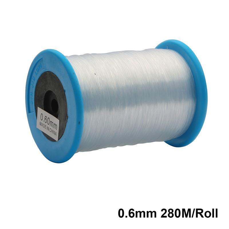 Transparente, nicht elastische Angelschnur aus Kristall für selbstgemachten Perlenschmuck