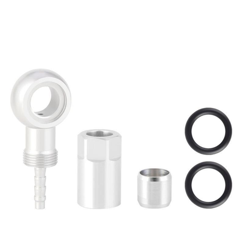 

Precisions Machined Brakes Line Oil Needle Aluminum Brake Line Needle Valves for Brakes Systems Light Weight Design серебряный