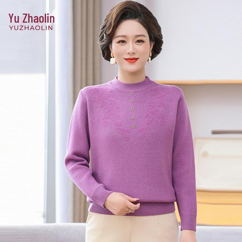 YUZHAOLIN Women's Autumn/Winter Mock Neck Warm Sweater