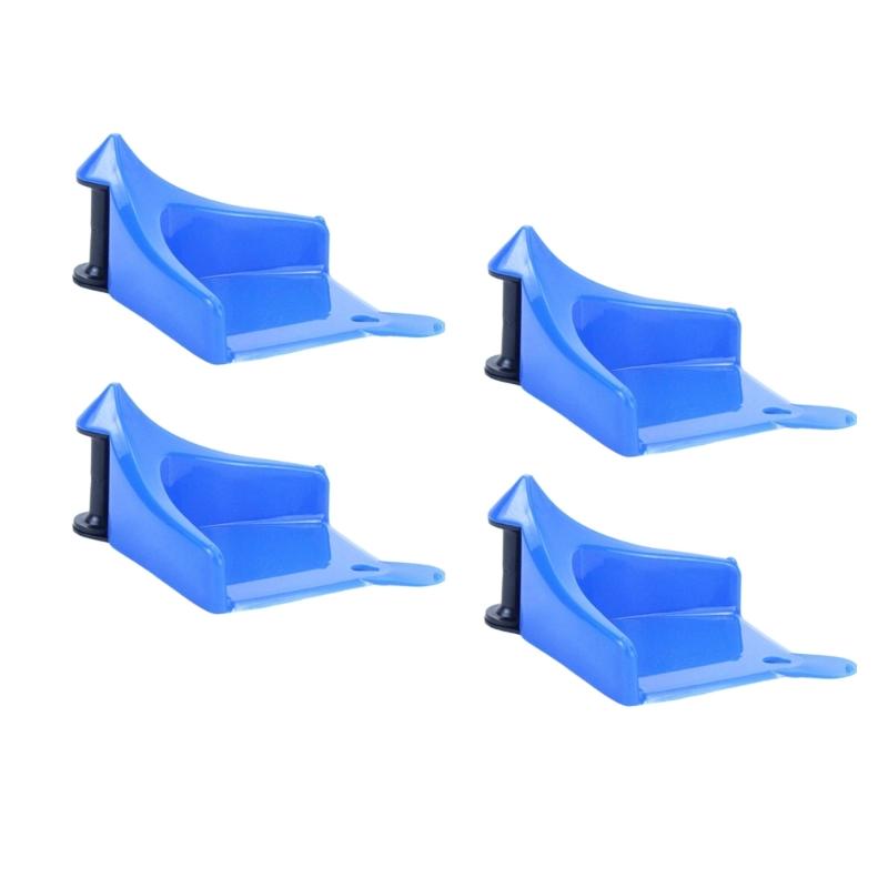 4Pcs Auto Accessory Car Detailing Tire Hose Guide Washing Tool Car Hose Guide Tire Hose Roller Avoid Snagging