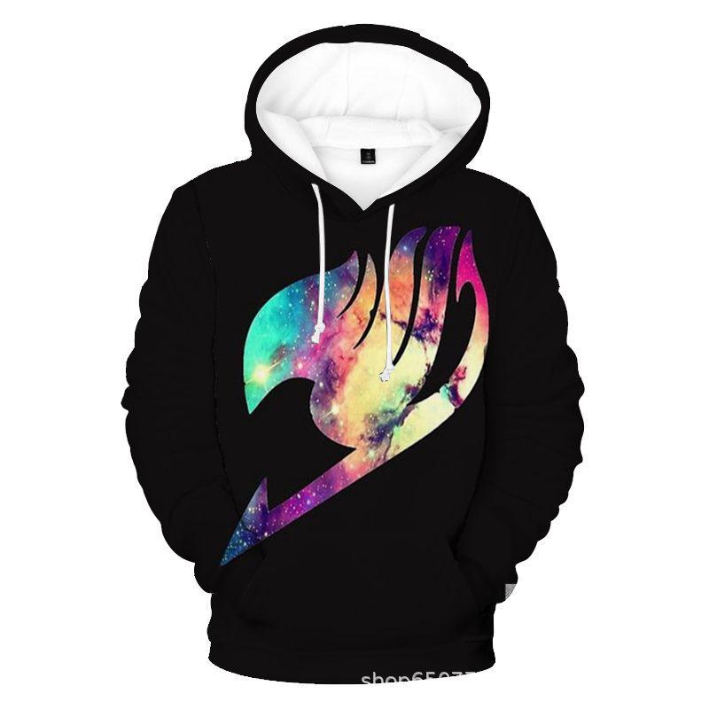 

Мужская повседневная толстовка с капюшоном Explosive Fairy Tail Series с 3D-печатью L