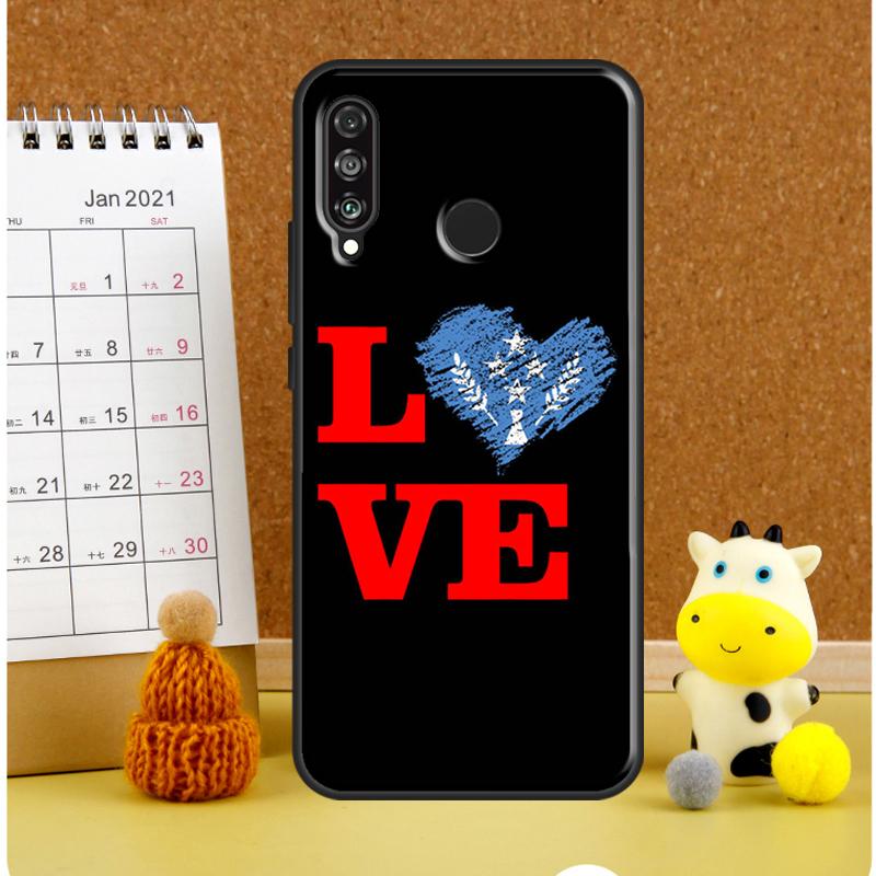 Kosrae Flag For Huawei Nova 3i 7i 8i 11i 12i 9 10 SE Y60 Y61 Y70 Y72 Y73 Y90 Y91 P20 P30 P40 Lite Case