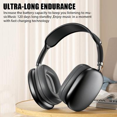 1PC P9 Wireless Bluetooth Headphones With Mic Noise Cancelling Headsets Stereo Sound Earphones Sports Gaming Headphones Supports TF