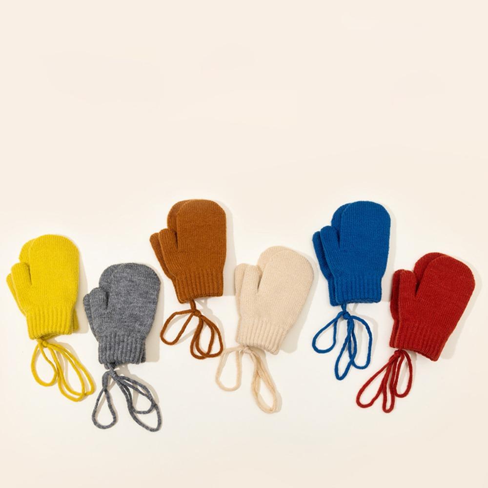 Knitted Touch Screen Gloves Full Finger Driving Mittens New Full Finger Gloves Outdoor Sports