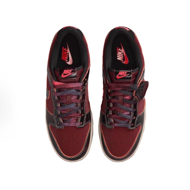 Nike Dunk Low SE Panda-Monium Pack - Team Red Unisex Sneakers Dark-Team-Red University-Red Solar-Red HQ1965-600