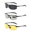 3PCS Men Sunglasses Photochromic Driving Outdoor Sun Glasses for Men Day Night Version Fishing Hiking Eye Wear