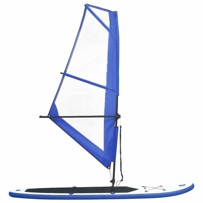 VidaXL Set of Inflatable SUP Boards with Sail Adult Surfboard Removable Fin Hand Pump Repair Kit 92210