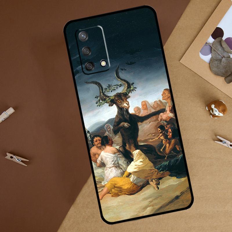 Spain Francisco Goya Art For Oppo A40 A60 A80 A74 A94 A54 A18 A38 A58 A78 A98 A16 A76 A96 A15 A57S A17 A77 Phone Case