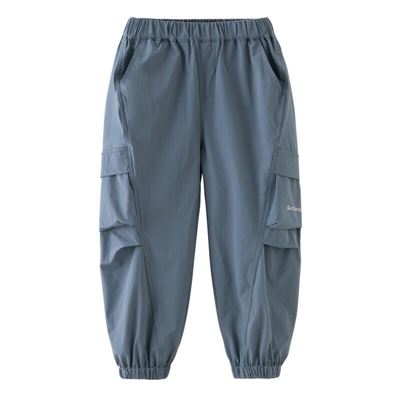 DAVE & BELLA Boys' Moisture-Wicking Jogger Cargo Pants