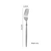 304 Stainless Steel Diamond Hammer Pattern Cutlery Set: Knife, Fork, Spoon for Hotel & Restaurant