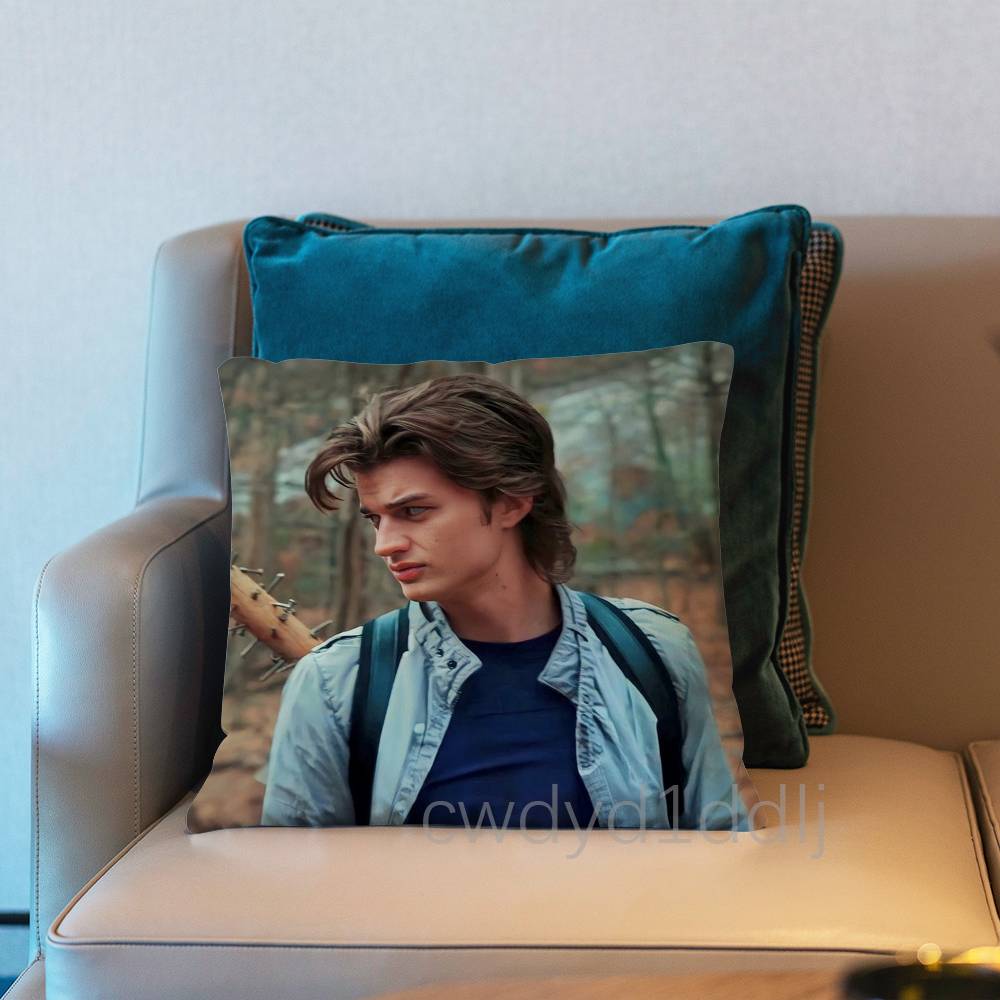 JJoe KKeery Djo Steve Harrington ST Cushion Cover Pillow Cover Decor Pillowcase Printed Cushion Case For Couch
