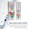 Balloon Shiny Spray 60ml Brightener Spray for Latex Balloons Easy To Use Balloon Shine Spray for Lasting Gloss Finish