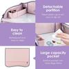 Mesa Bandeja para Coche para Niños Asiento de Coche Bandeja de Viaje Portátil Pizarra de Dibujo Paleta de Juegos Asiento de Coche Bandejas de Regazo Desmontables Bandejas de Mesa para Asiento de Coche para Niños en el Coche