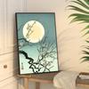 Hokusai Ohara Koson Japanese Art Whitepaper Poster Waterproof Paper Sticker Coffee House Bar Aesthetic Art Wall Painting