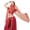 Belly Dance Bollywood Scarf Veil – Women's Hot Stamping Dance Accessory