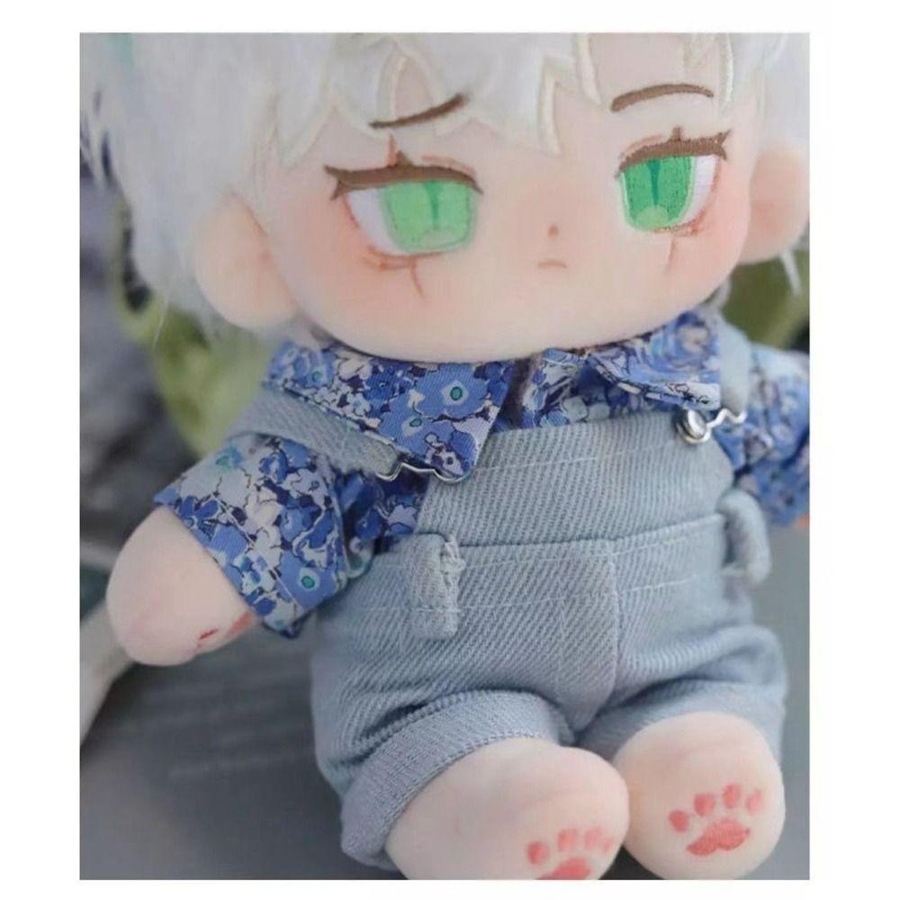 2 Colors Doll Clothes Mini Clothes Overalls Suit High Quality Toys Accessories  20cm Cotton Doll