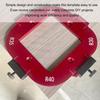 Clear Scale Corner Radius Template Accurate Measure Positioning Jig Router Template  Woodworking