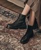 Customade Woman 4.5Cm Lace-Up Worker Boots Ronnie (Cw0056Bk)