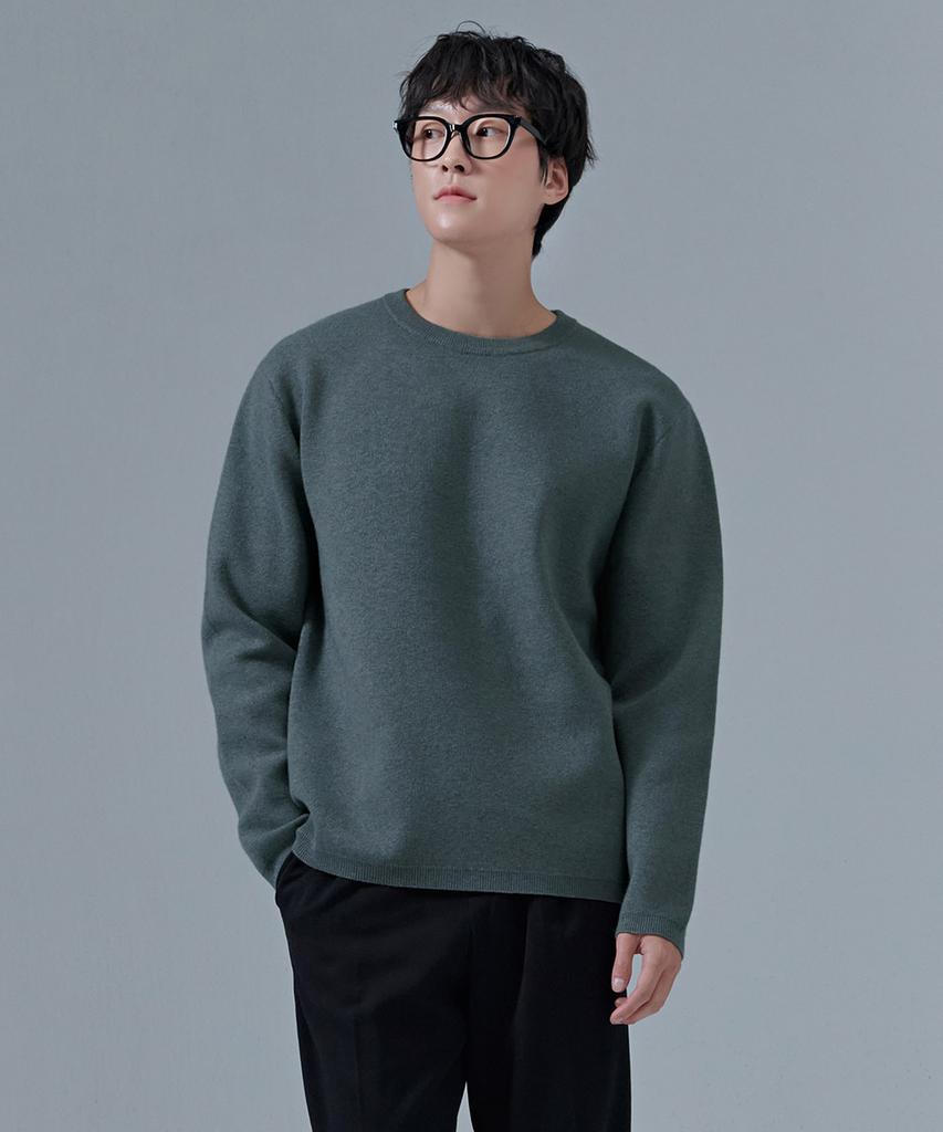 CHASECULT Men'S Basic Round Sweater-Cfrk5217D0G