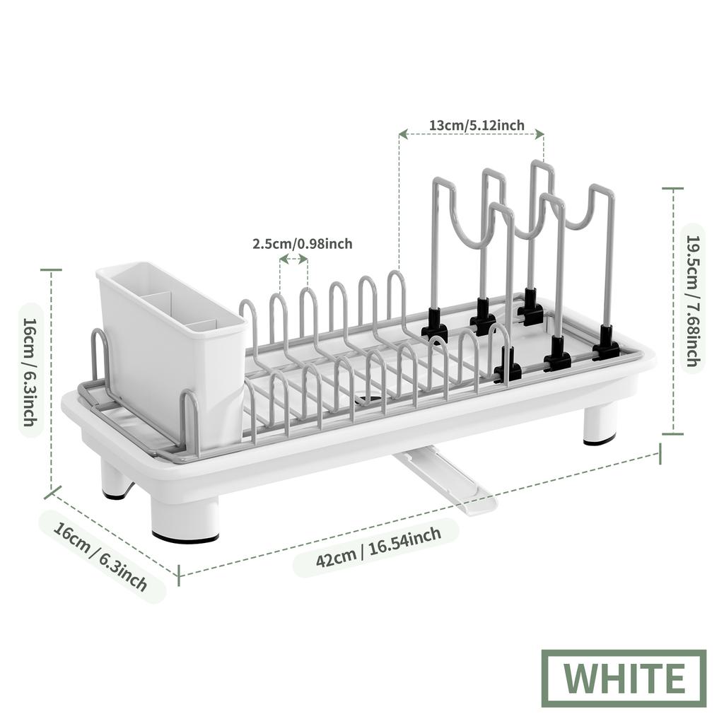 Long Pot and Dish Drain Rack