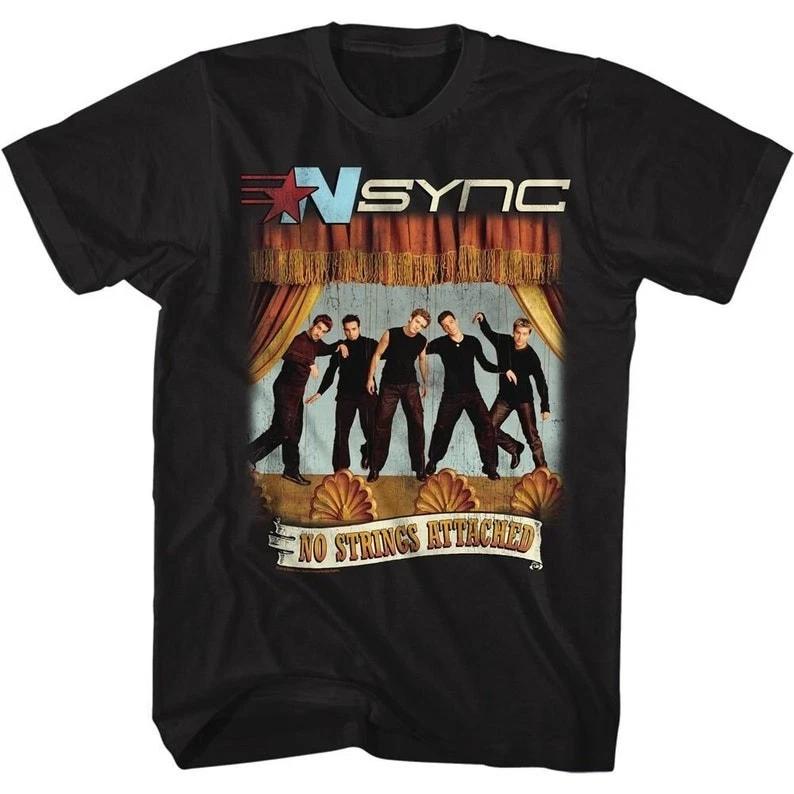 NSYNC No Strings Attached Black Shirt, Unisex Shirt 3XL