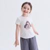 Yunerma Kids' Summer Versatile Cartoon Print T-Shirt