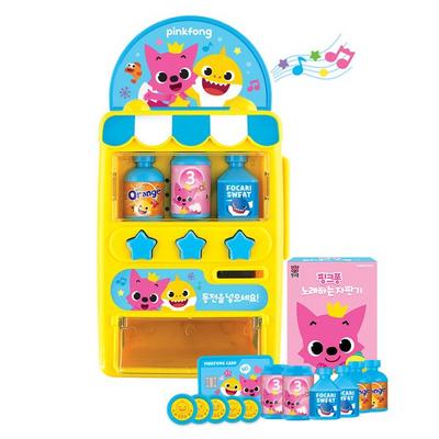 Pinkfong Singing Vending Machine Checkout Game, Ramdom Color, Korean Popular Toys
