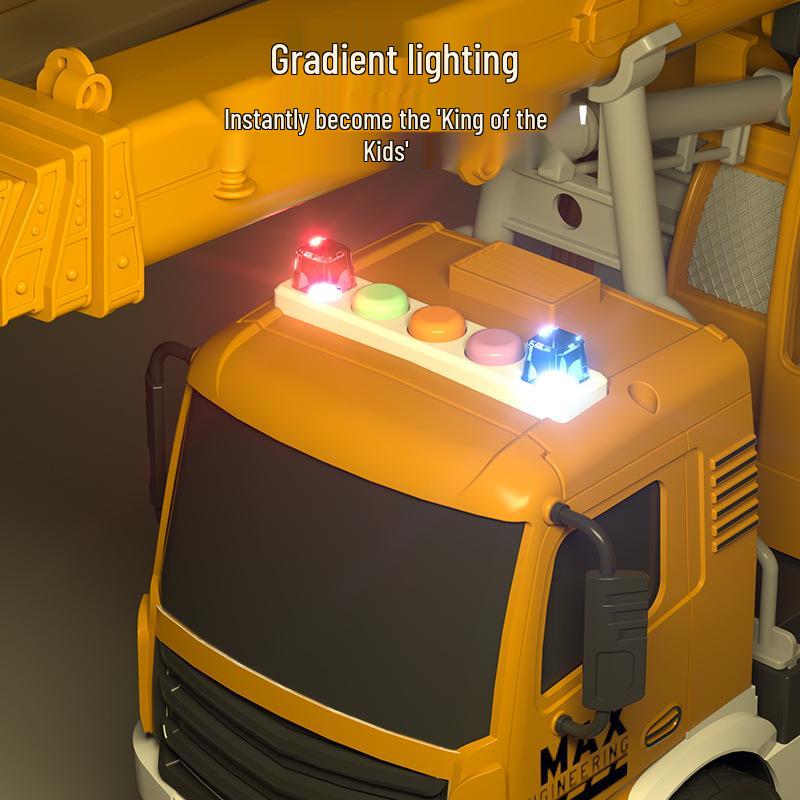 XL Inertial Crane Scene Set with Small Vehicle & Story Music