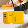 PD 120W Fast Charger USB Type C 4 Ports Fast Charging Charger EU US Plug Quick Charge USB 3.0 Charger Adapter For iPhone Samsung