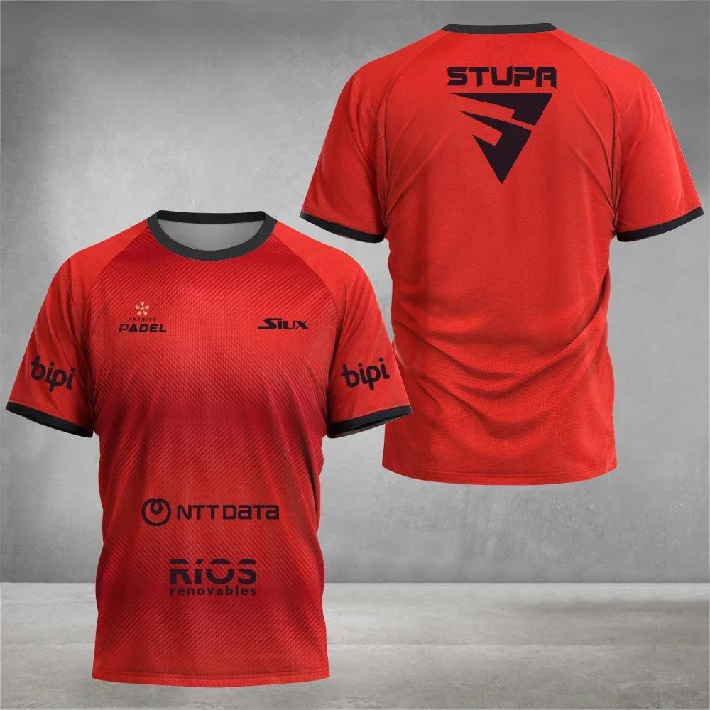 Sommer Herren 3D-Druck Rundhals T-Shirt Rennfahrer Kostüm