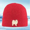 Fluffy Happy Dog Smiling Out Side Unisex Women Unisex Knitted Hat Beanie Pullover Cap Winter Thermal Warm Christmas Outdoor Cycling