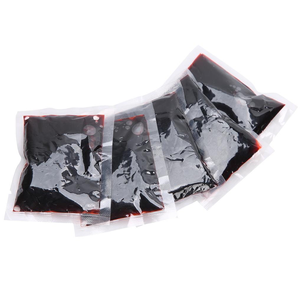 5pcs 20ml Halloween Blood Bag Costume Party Fake Blood Cosplay Props Party Decoration