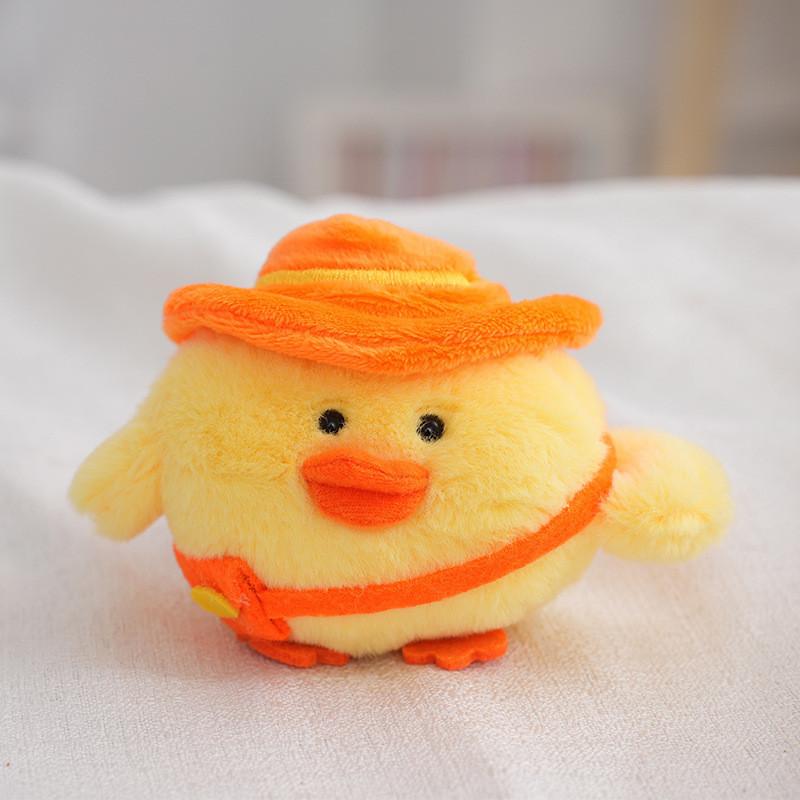 Adorable Plush Chicken Bag Charm Cute Keychain Soft Toy Perfect Birthday Gift