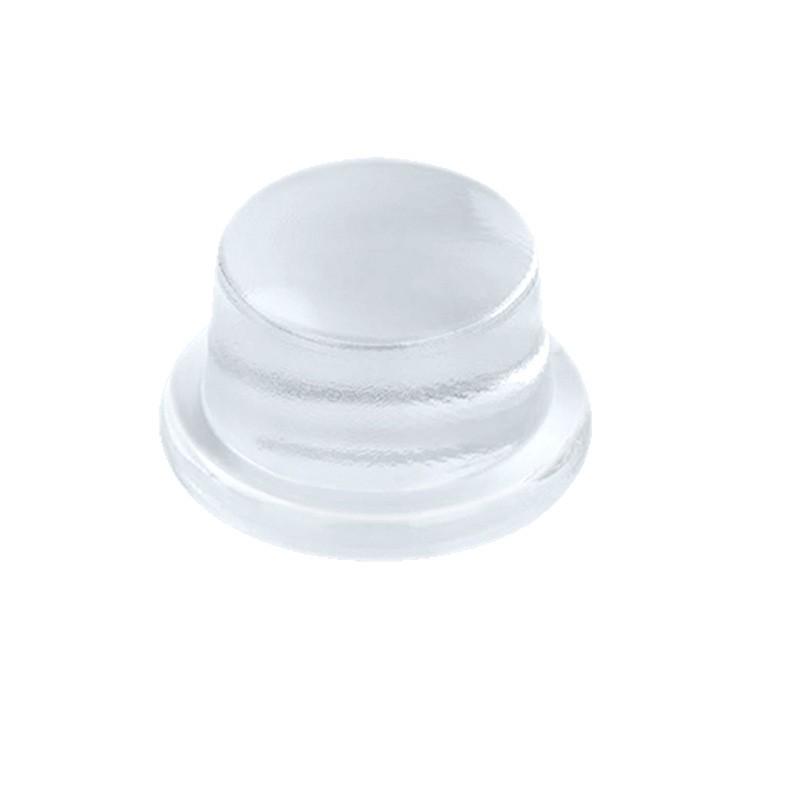 Transparent Cylindrical Anti-collision Pad for Silent Door Handles and Toilet Seats