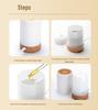 Crackle Ultrasonic Aroma Diffuser & Humidifier for Bedroom
