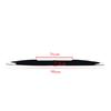 39" Glossy Black Pu Car Rear Roof Lip Trunk Spoiler Wing Lid Tail Sticker Trim