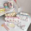Large Capacity Stationery Storage Bag Cartoon Pen Box Fashion Pencil Case  School Office Supplies