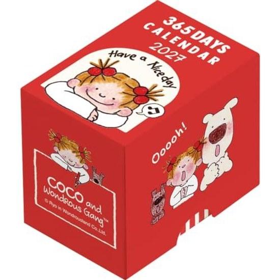 Greeting Life 2027 Calendar Coco-chan Mini Daily Flip C-1775-RY