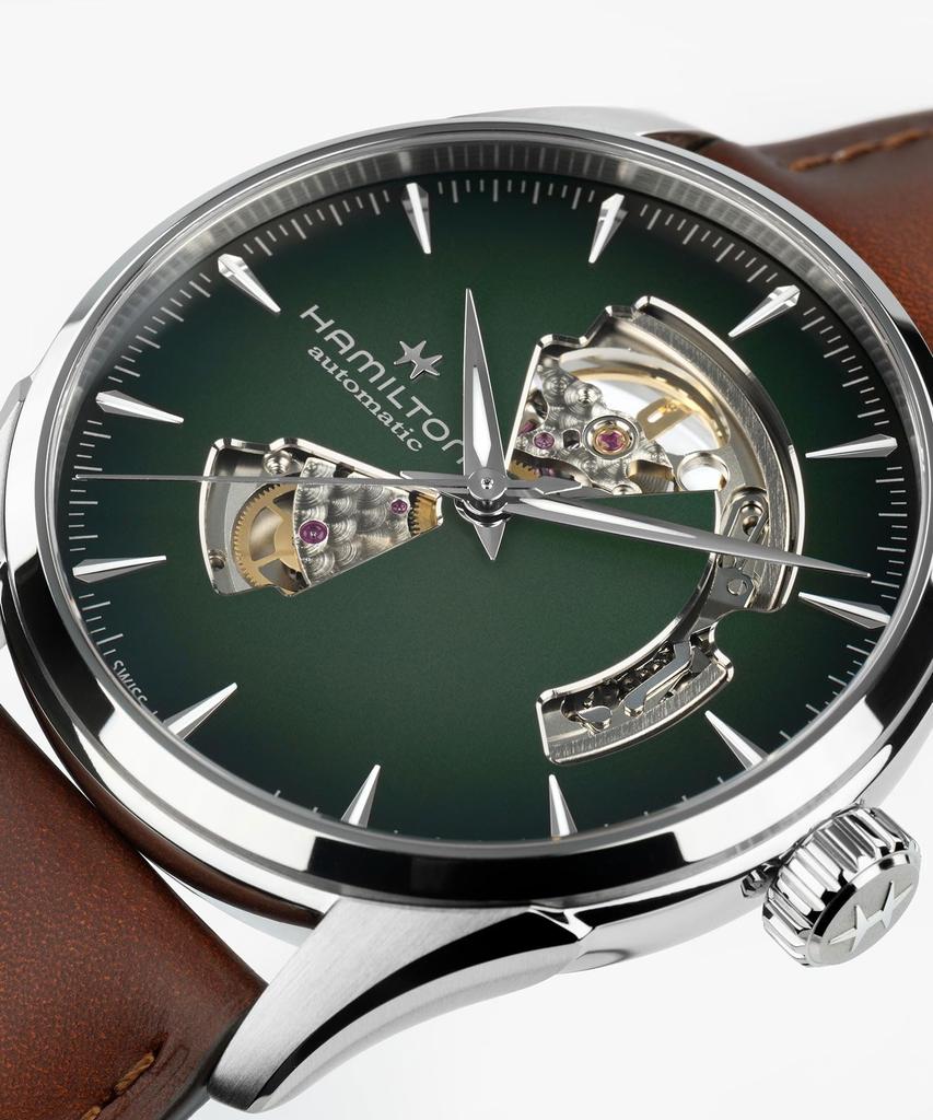 Reloj Hamilton Jazzmaster Open Heart Automático Garantizado Oficialmente, H32705560, Caballero, [Importado Oficialmente]