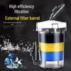 Jialu Transparenter Externer Fischbeckfilter - Leiser Außenfilter für Aquarien.
