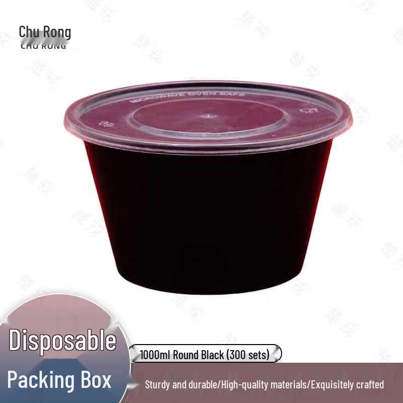 Chu Rong Disposable Double-Layer Takeout Containers