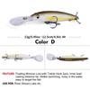 Bionic Floating Minnow Lure, 12.5cm, 13g - Durable Artificial Fishing Bait (DW611)