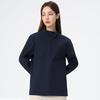 FengXun Executive Stand Collar Fleece-Lined Softshell Jacket