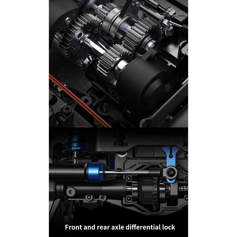 New RC 1:8 H8h-V2 Brushless High-Speed Car - 4x4 Off-Road & Professional Differential Lock Dual Speed