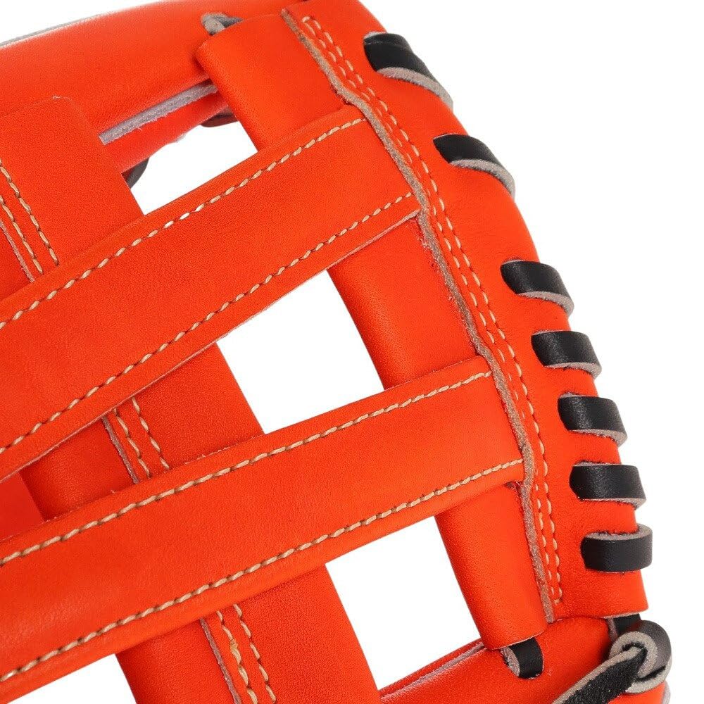 Mizuno Hardball Global Elite Hselection SIGNA Size 52 (MIZUNO) Glove, Infield, -Line Type, 1AJGH28523, (Flash Orange/FF/Men's)