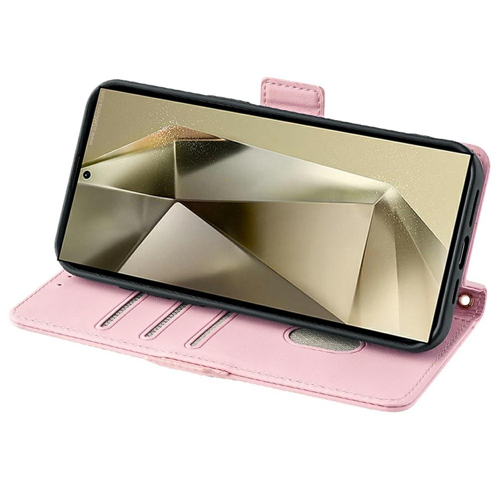 For Xiaomi Poco X6 5G Leather Wallet Case RFID Blocking Stand Cover with Hand Strap