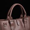 Retro Men's Portable Briefcase Casual Messenger Bag Crazy Horse Leather Men's Bag Horizontal Shoulder Bag