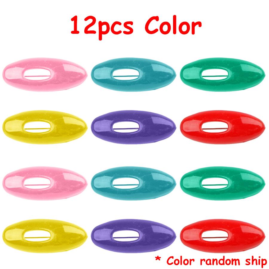 

12Pcs 3.6cm Safety Turban Pins Locking Hijab Pins Scarf Clips for Women, Adult Clothes & Headwear Accessories Safety Lock Design