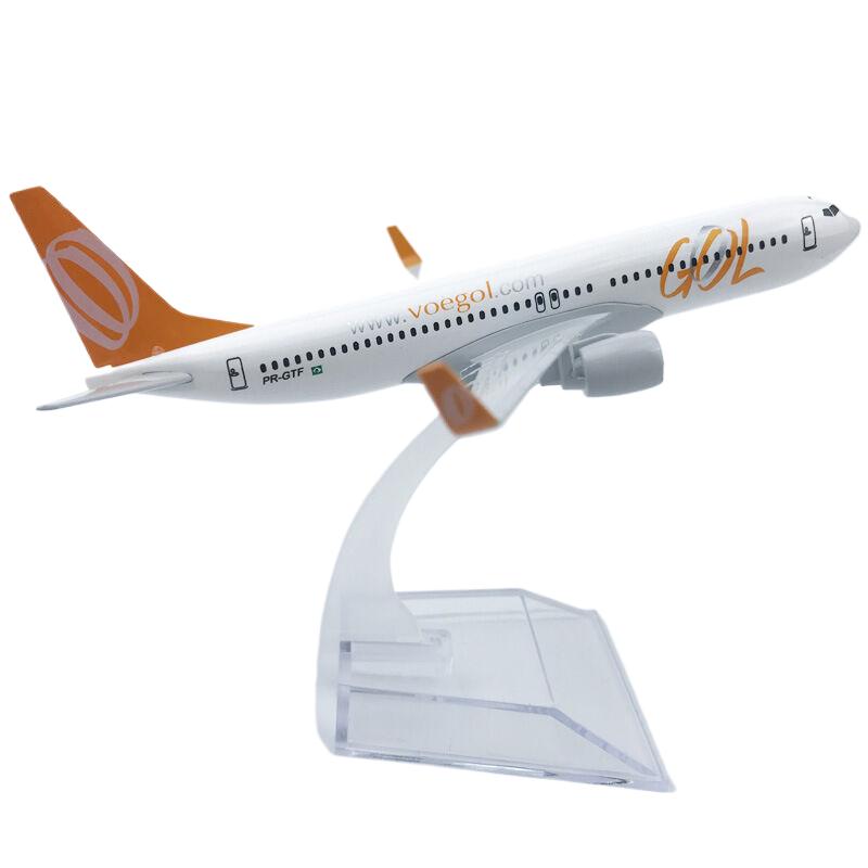

Brazilian Gore Alloy Airplane Model 16cm белый