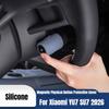 For Xiaomi YU7 SU7 2026 Car Steering Wheel Button Protective Support Cover Magnetic Buckle Expansion Silicone Bracket Cover Pad